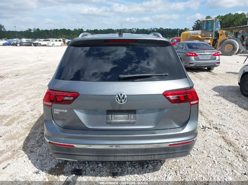 2020 Volkswagen Tiguan 2.0T Se/2.0T Se R-Line Black/2.0T Sel VIN: 3VV3B7AX3LM038952 Lot: 43360435