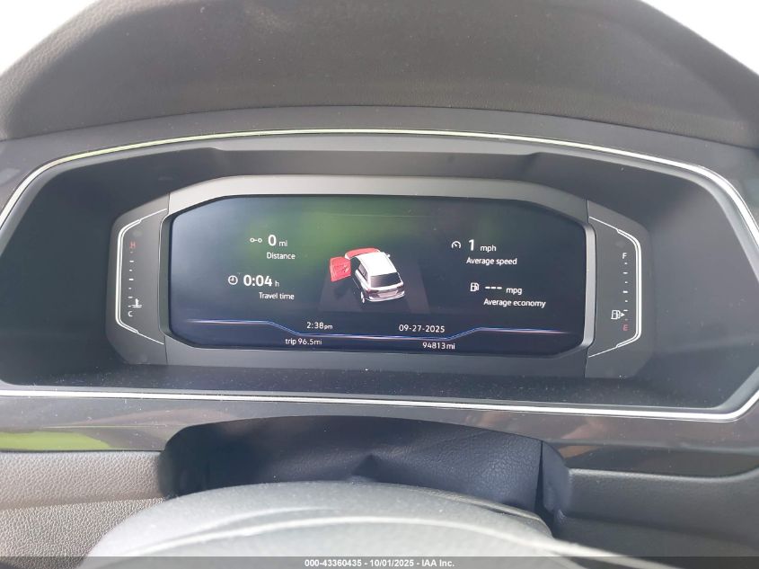 2020 Volkswagen Tiguan 2.0T Se/2.0T Se R-Line Black/2.0T Sel VIN: 3VV3B7AX3LM038952 Lot: 43360435