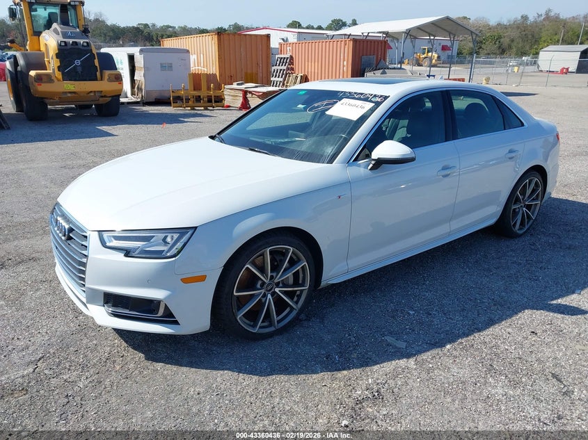 Vin: waufnaf48hn028961, lot: 43855170, audi a4 2.0t premium 20172
