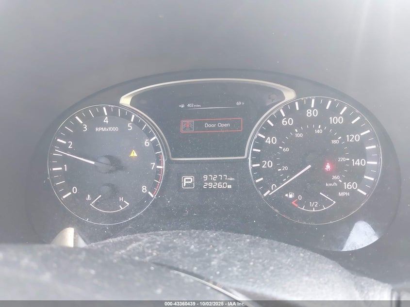 2013 Nissan Altima 2.5 Sv VIN: 1N4AL3APXDC131696 Lot: 43360439