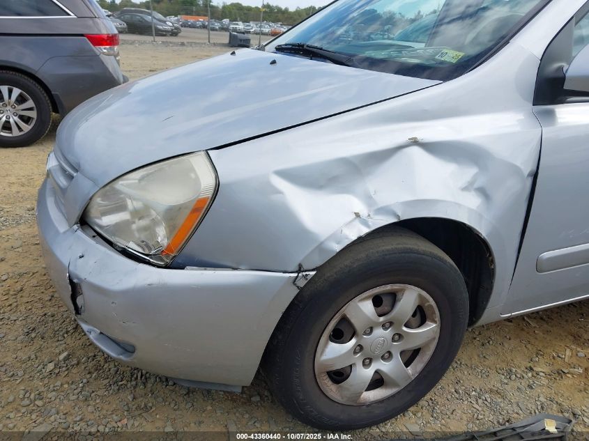 2008 Kia Sedona Lx VIN: KNDMB233X86240677 Lot: 43360440