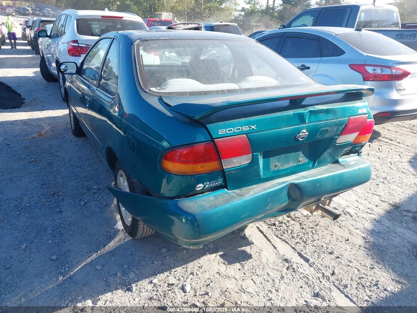 1996 Nissan 200Sx Se green coupe gasoline 1N4AB42D4TC524721 photo #4