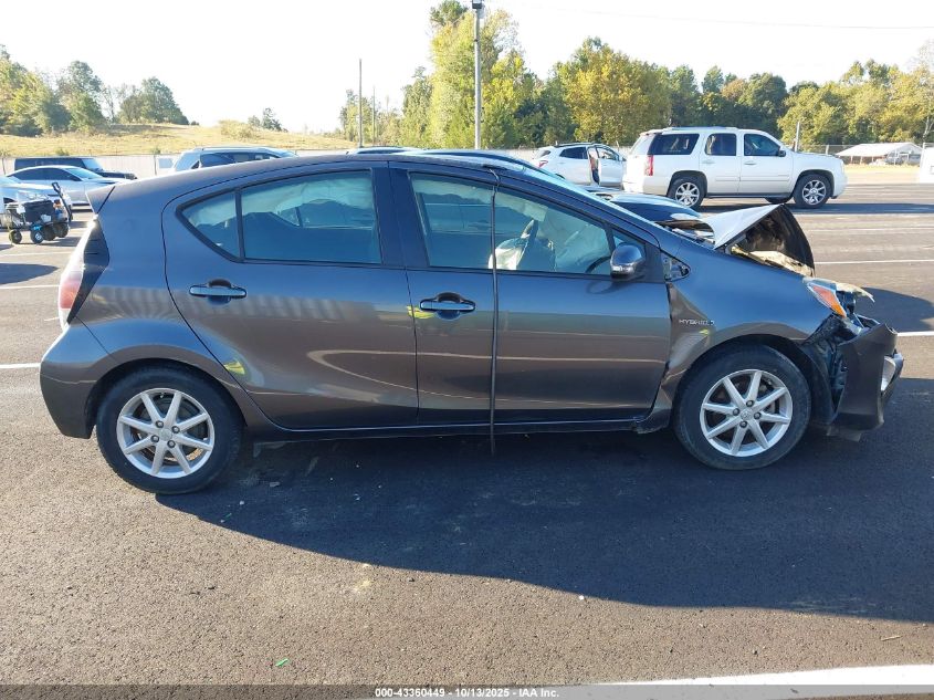 2015 Toyota Prius C VIN: JTDKDTB34F1582239 Lot: 43360449