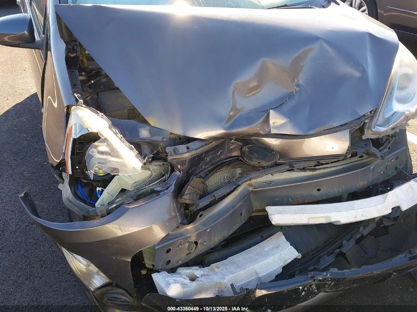 2015 Toyota Prius C VIN: JTDKDTB34F1582239 Lot: 43360449