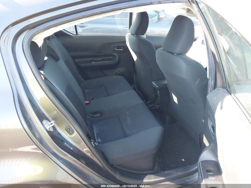 2015 Toyota Prius C VIN: JTDKDTB34F1582239 Lot: 43360449