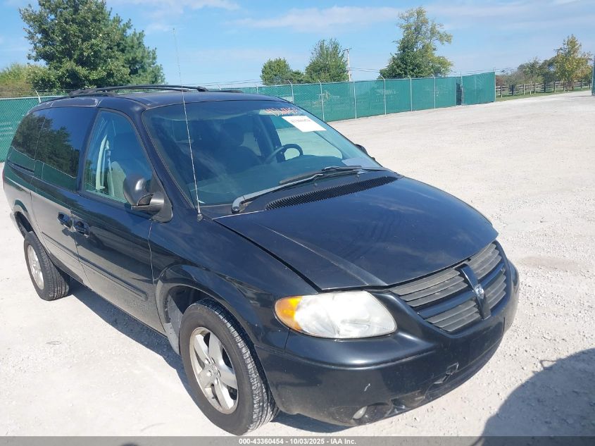 2007 Dodge Grand Caravan Sxt VIN: 2D4GP44L87R314357 Lot: 43360454
