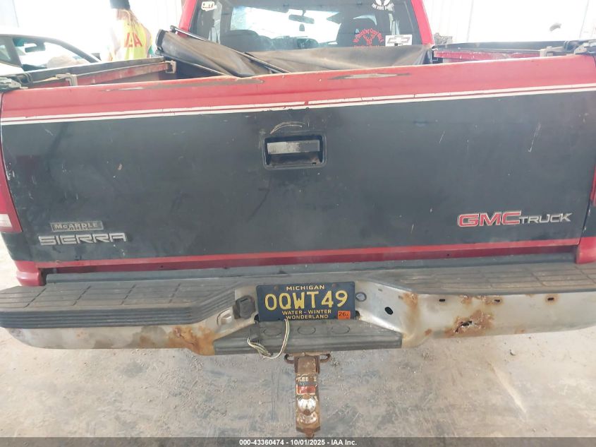 1995 GMC Sierra K1500 VIN: 2GTEK19KXS1513595 Lot: 43360474