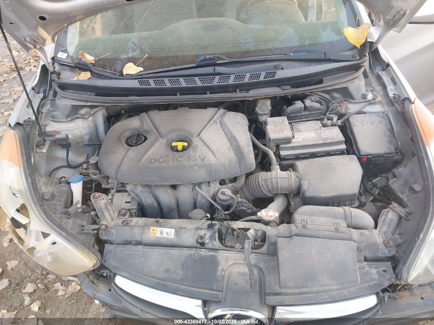 2013 Hyundai Elantra Gls VIN: 5NPDH4AE8DH453173 Lot: 43360477