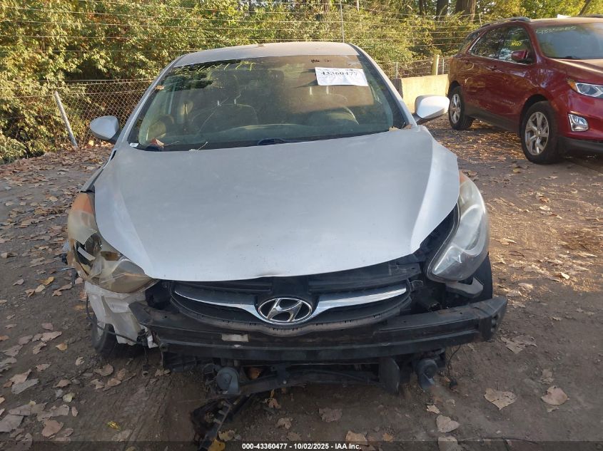 2013 Hyundai Elantra Gls VIN: 5NPDH4AE8DH453173 Lot: 43360477