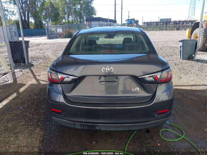 2017 Toyota Yaris Ia VIN: 3MYDLBYV9HY154651 Lot: 43360498