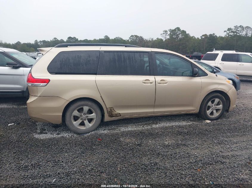 2011 Toyota Sienna Le V6 VIN: 5TDKK3DC4BS161024 Lot: 43360502