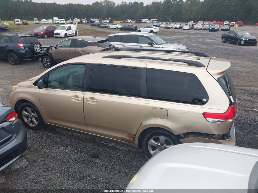 2011 Toyota Sienna Le V6 VIN: 5TDKK3DC4BS161024 Lot: 43360502
