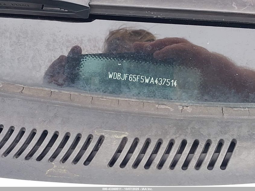 1998 Mercedes-Benz E 320 VIN: WDBJF65F5WA437514 Lot: 43360511