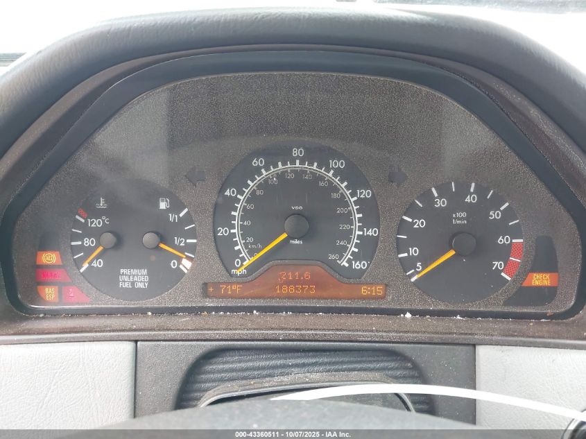 1998 Mercedes-Benz E 320 VIN: WDBJF65F5WA437514 Lot: 43360511