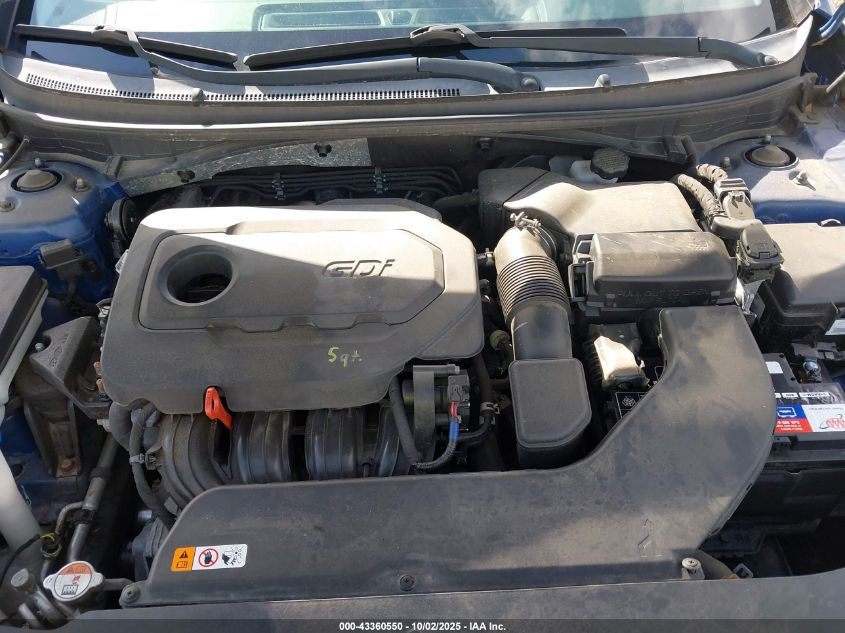 2017 Hyundai Sonata VIN: 5NPE24AF3HH491057 Lot: 43360550