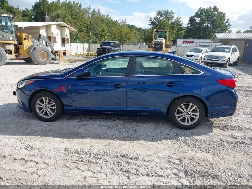 2017 Hyundai Sonata VIN: 5NPE24AF3HH491057 Lot: 43360550
