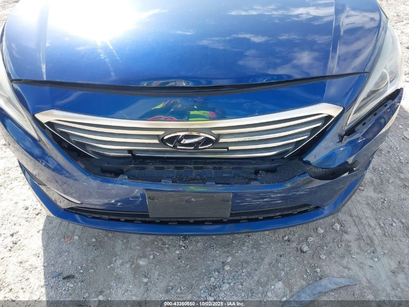 2017 Hyundai Sonata VIN: 5NPE24AF3HH491057 Lot: 43360550