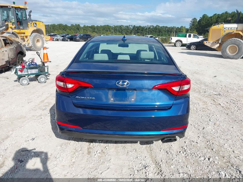 2017 Hyundai Sonata VIN: 5NPE24AF3HH491057 Lot: 43360550