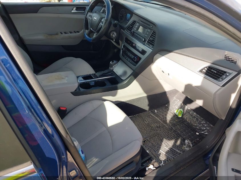 2017 Hyundai Sonata VIN: 5NPE24AF3HH491057 Lot: 43360550