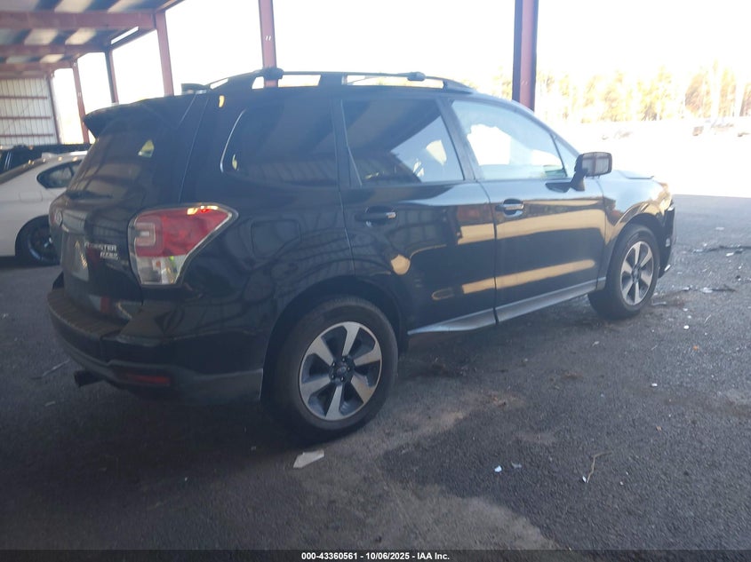 2017 Subaru Forester 2.5 2.5i Premium Black Lot 111043360561 Vin JF2SJAEC2HH578503