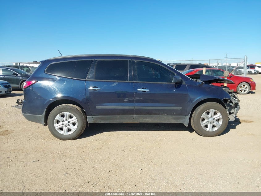 2017 CHEVROLET TRAVERSE LS - 1GNKRFED6HJ173015