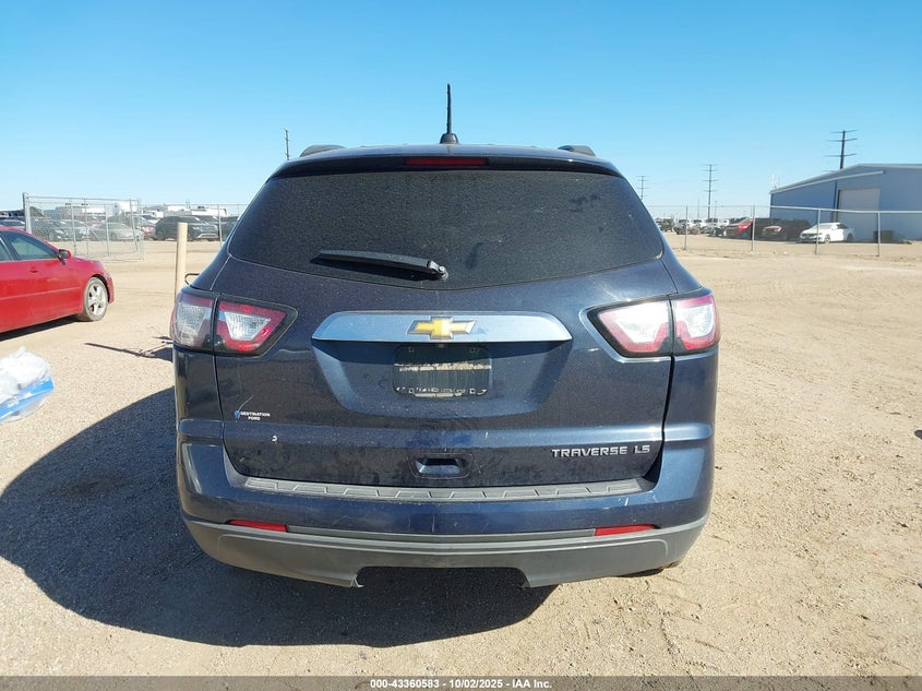 2017 CHEVROLET TRAVERSE LS - 1GNKRFED6HJ173015