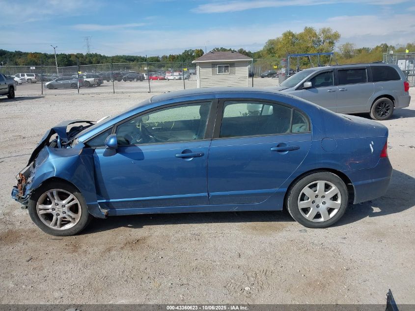 2008 Honda Civic Lx VIN: 1HGFA16508L017232 Lot: 43360623