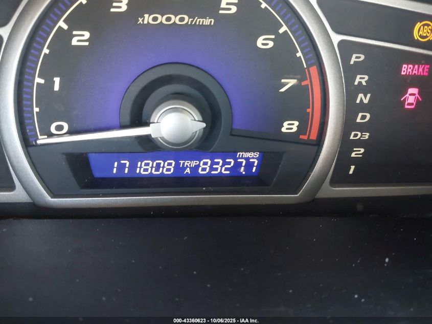 2008 Honda Civic Lx VIN: 1HGFA16508L017232 Lot: 43360623