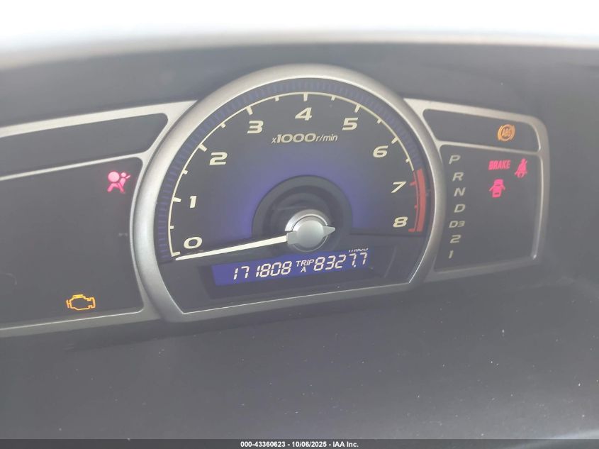 2008 Honda Civic Lx VIN: 1HGFA16508L017232 Lot: 43360623