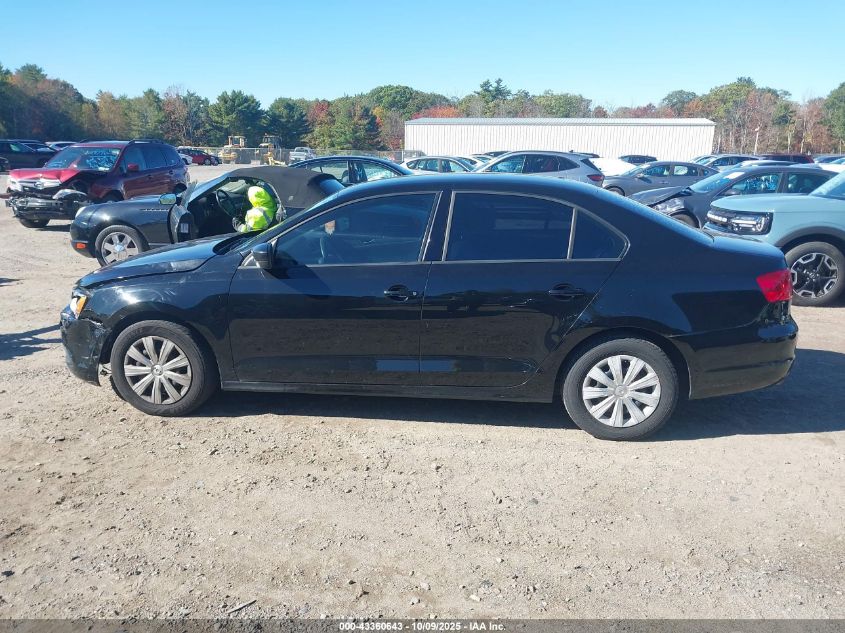2011 Volkswagen Jetta 2.0L S VIN: 3VW2K7AJ7BM042780 Lot: 43360643