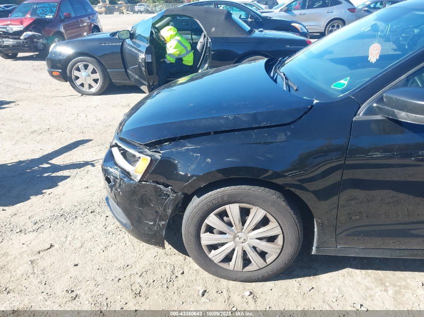 2011 Volkswagen Jetta 2.0L S VIN: 3VW2K7AJ7BM042780 Lot: 43360643