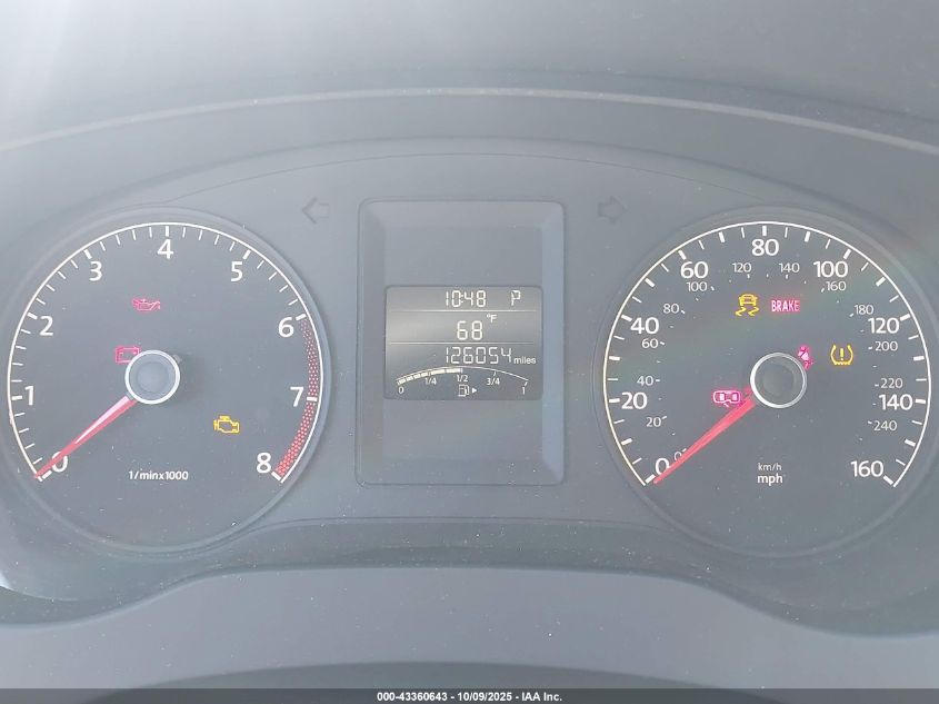 2011 Volkswagen Jetta 2.0L S VIN: 3VW2K7AJ7BM042780 Lot: 43360643