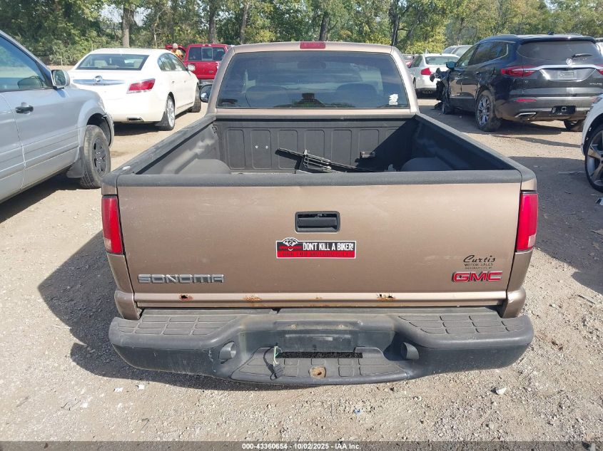 2002 GMC Sonoma Sl VIN: 1GTCS14W928183835 Lot: 43360654