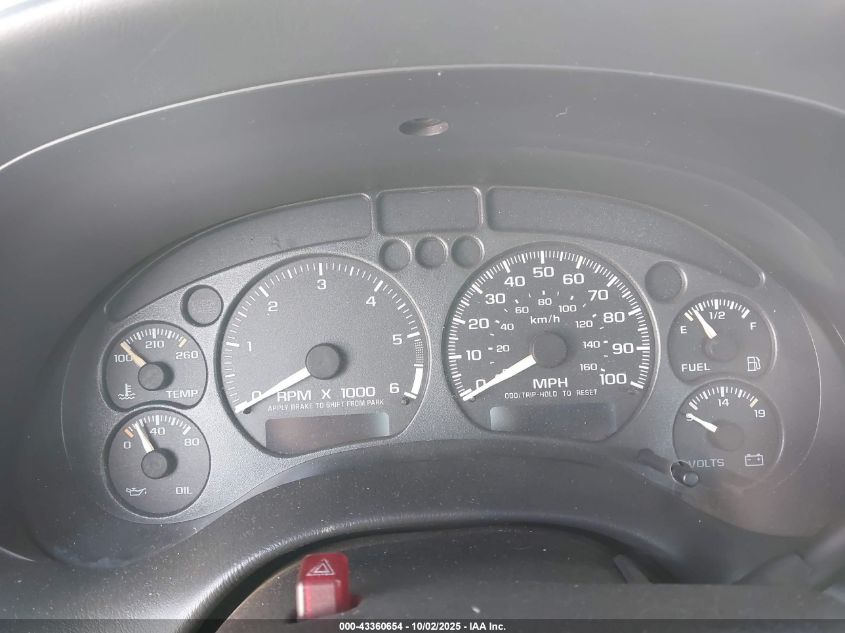 2002 GMC Sonoma Sl VIN: 1GTCS14W928183835 Lot: 43360654