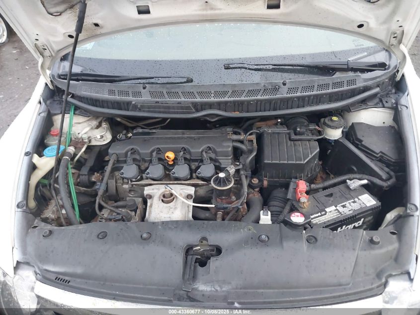 2008 Honda Civic Lx VIN: 2HGFA16528H306545 Lot: 43360677