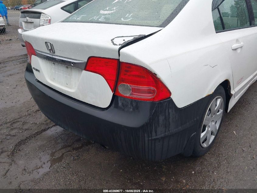 2008 Honda Civic Lx VIN: 2HGFA16528H306545 Lot: 43360677