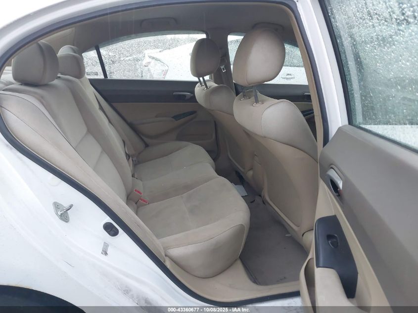 2008 Honda Civic Lx VIN: 2HGFA16528H306545 Lot: 43360677