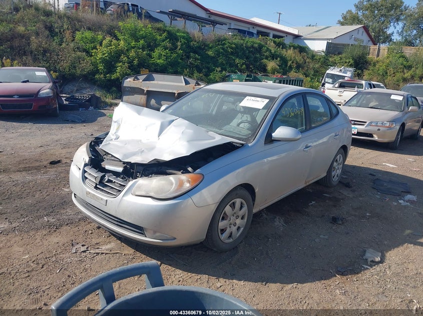 KMHDU46D78U373088 2008 HYUNDAI ELANTRA photo no. 2