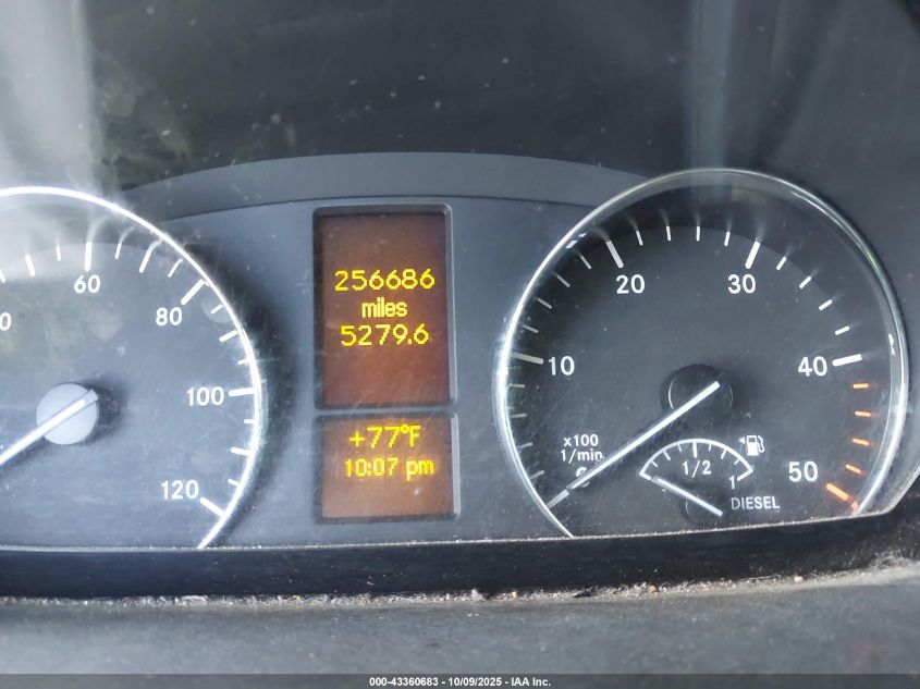 2015 Mercedes-Benz Sprinter 2500 Normal Roof VIN: WDZPE7DC9FP164974 Lot: 43360683