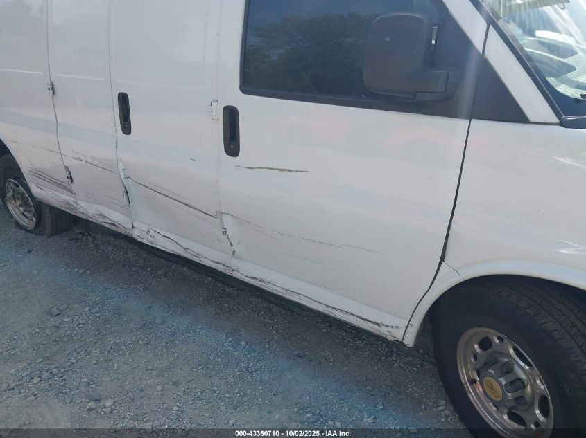 2015 GMC Savana 3500 Work Van VIN: 1GTZ7UCG1F1110609 Lot: 43360710