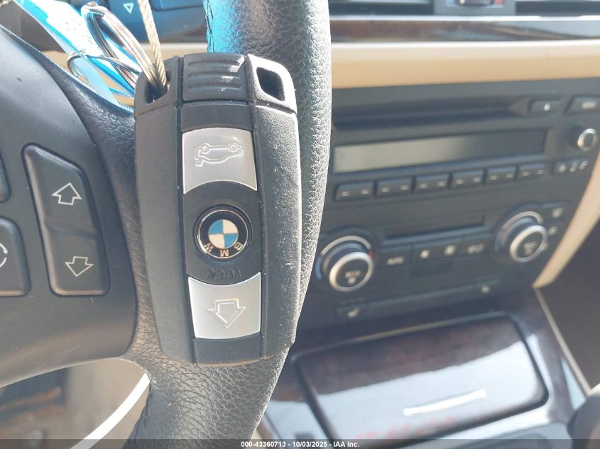 2009 BMW 328I VIN: WBAPH77599NM30530 Lot: 43360713