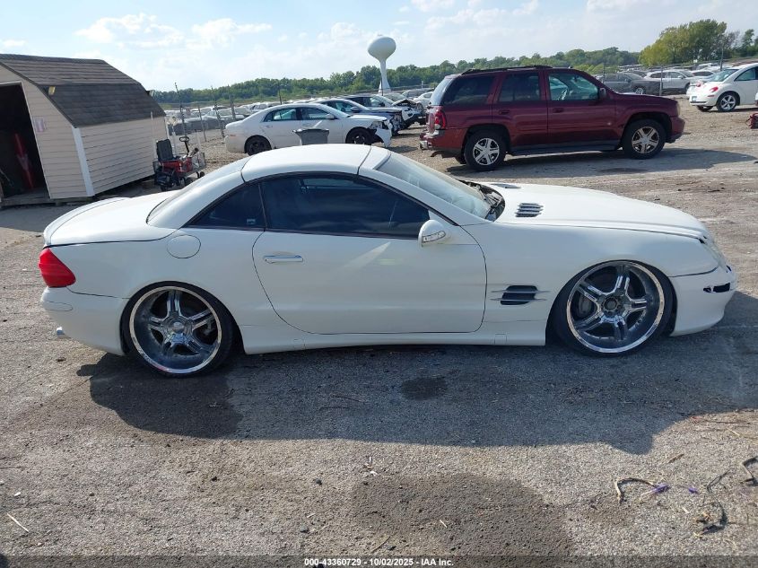 2003 Mercedes-Benz Sl 500 VIN: WDBSK75F03F032584 Lot: 43360729