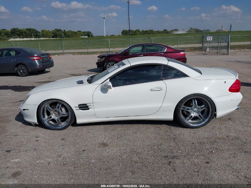 2003 Mercedes-Benz Sl 500 VIN: WDBSK75F03F032584 Lot: 43360729