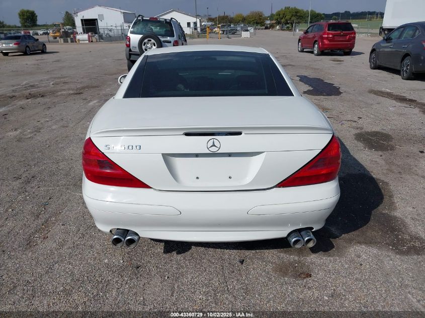 2003 Mercedes-Benz Sl 500 VIN: WDBSK75F03F032584 Lot: 43360729