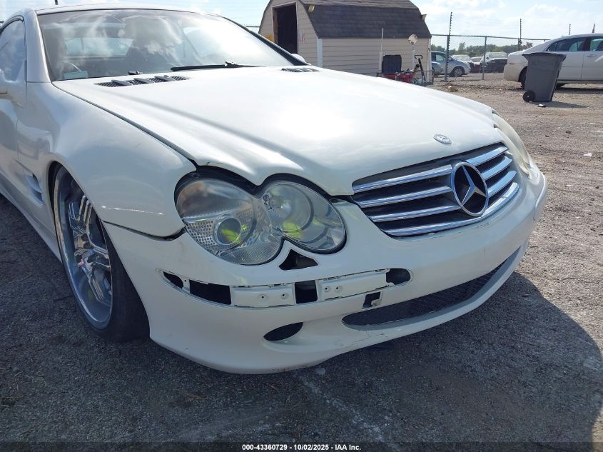 2003 Mercedes-Benz Sl 500 VIN: WDBSK75F03F032584 Lot: 43360729