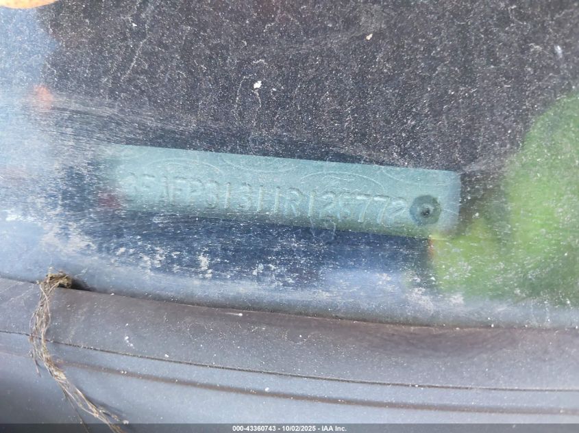 2001 Ford Focus Zx3 VIN: 3FAFP31311R128772 Lot: 43360743