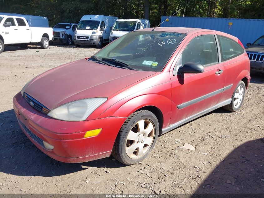 2001 Ford Focus Zx3 VIN: 3FAFP31311R128772 Lot: 43360743
