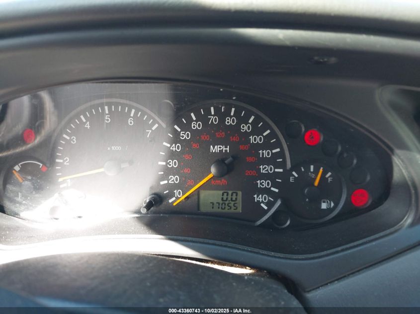 2001 Ford Focus Zx3 VIN: 3FAFP31311R128772 Lot: 43360743