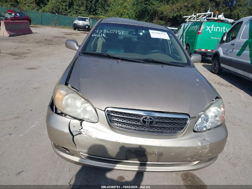 2005 Toyota Corolla Le VIN: 1NXBR32EX5Z393199 Lot: 43360751