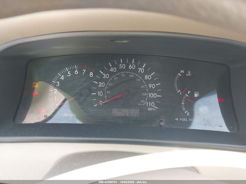 2005 Toyota Corolla Le VIN: 1NXBR32EX5Z393199 Lot: 43360751